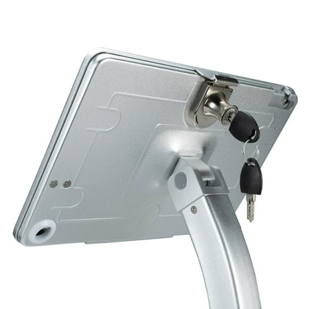CTA Digital - Dual Security Kiosk Stand with Locking Case and Cable for iPad 10.2-Inch 7th Generation