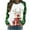 Green1, variant on Levmjia Christmas Sweater for Women Crewneck Sweatshirt Women's Christmas Trendy Printed Round Neck Long Sleeved Top Loose Fitting Sweater