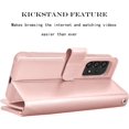 thumbnail image 6 of NJJEX Wallet Case for Samsung Galaxy A03S A12 A13 A14 A23 A32 A51 A52 A53 A54 5G Case,[9 Card Slots] PU Leather Credit Holder Folio Flip [Detachable] Kickstand Lanyard Magnetic Phone Cover [Rose Pink], 6 of 7