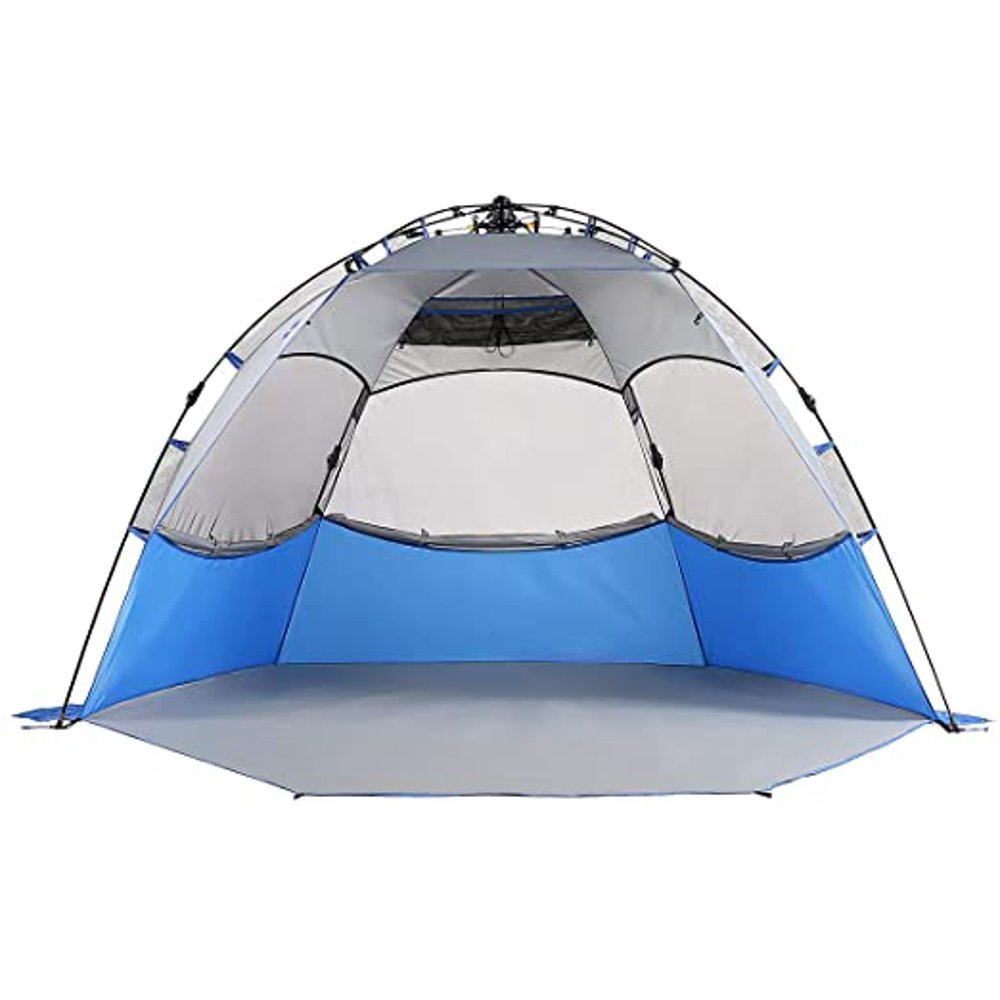 Mobihome Beach Tent Sun Shelter Pop Up, Large Portable Shade Tents with