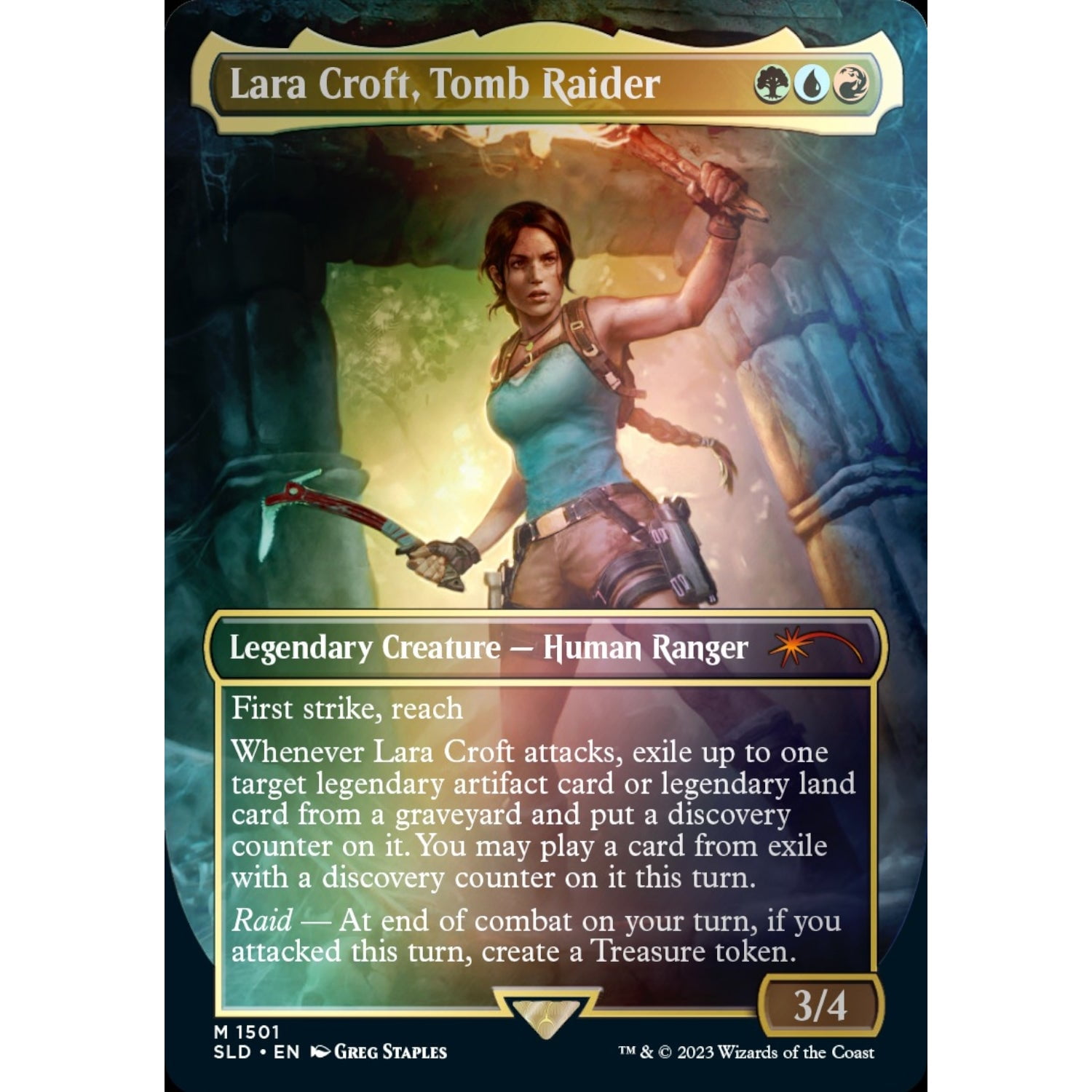 Magic the Gathering Secret Lair x Tomb Raider Foil Edition (8 