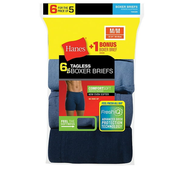 Hanes Hanes Men's TAGLESS® Boxer Brief with ComfortSoft® Waistband 6