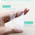 thumbnail image 4 of 50 Strips Fashion Tape Double Sided Clear Fabric Adhesive Tape for Clothing, Body & Dresses, All Day Strong Hold, Skin-Safe, 4 of 8