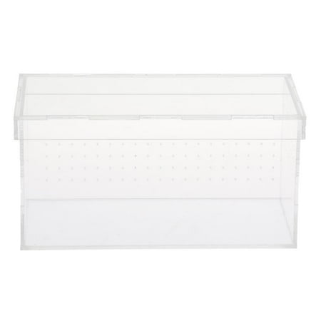 Acrylic Reptile Feeding Tank for Spiders Breeding Box