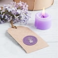 thumbnail image 3 of 1set Lavender Wax Seal Stamp Flower Sealing Wax Stamp 30mm/1.18inch Removable Brass Head Sealing Stamp with Wooden Handle for Wedding Invitations Cards Gift Wrap, 3 of 7