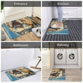 thumbnail image 6 of Goofa 16"x24" Inches Patriotic Bulldog Welcome Doormats for Outdoor Entrance - Non-Slip Welcome Mat, Heavy Duty Door Mats Outdoor, Spring Doormat, 6 of 9