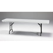 Stay Put Elastic Tablecloth, White fits 8' Banquet Tables 12 Per Pack