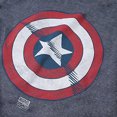 thumbnail image 3 of Marvel Avengers - Camiseta Escudo para Hombre - Pack de 2 (Verde Militar, Marino, Rojo), 3 of 4
