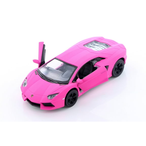Lamborghini Aventador LP700-4, Matte Pink - Kinsmart 5370/1D - 1/38 Scale Diecast Model Car