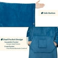 thumbnail image 3 of PAVILIA Wearable Blanket Poncho for Women Men, 3 of 7