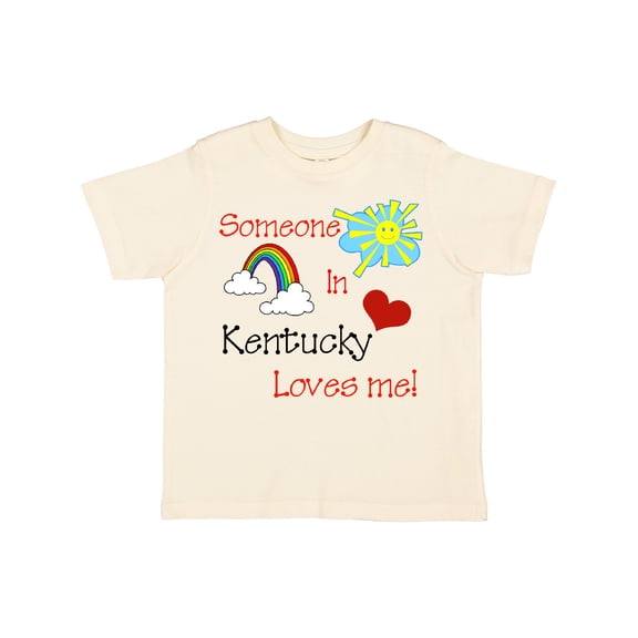 Inktastic Someone in Kentucky Loves Me Boys or Girls Toddler T-Shirt