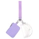 thumbnail image 1 of Mini cartera de pulsera para mujer con cremallera y doble bolsa de piel sintética alrededor del bolsillo para monedas, 1 of 6