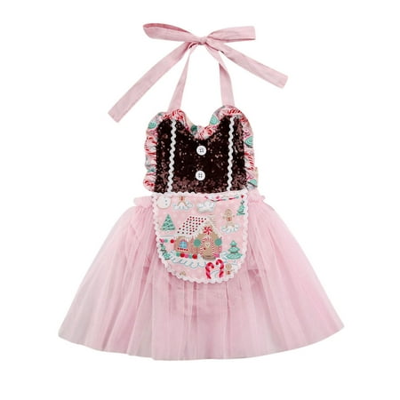 

Infant Baby Girl Lace Skirt TUTU Romper Jumpsuit Bodysuit Christmas Outfit Clothes