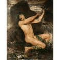 thumbnail image 2 of Ernst Josephson 20x24 Gold Ornate Framed and Double Matted Museum Art Print Titled - The Water Sprite (Between 1882 and 1884), 2 of 4