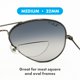 thumbnail image 4 of StickTite Lentes Medianos 32mm Paquete de 3 Bifocales Adhesivos, 4 of 7