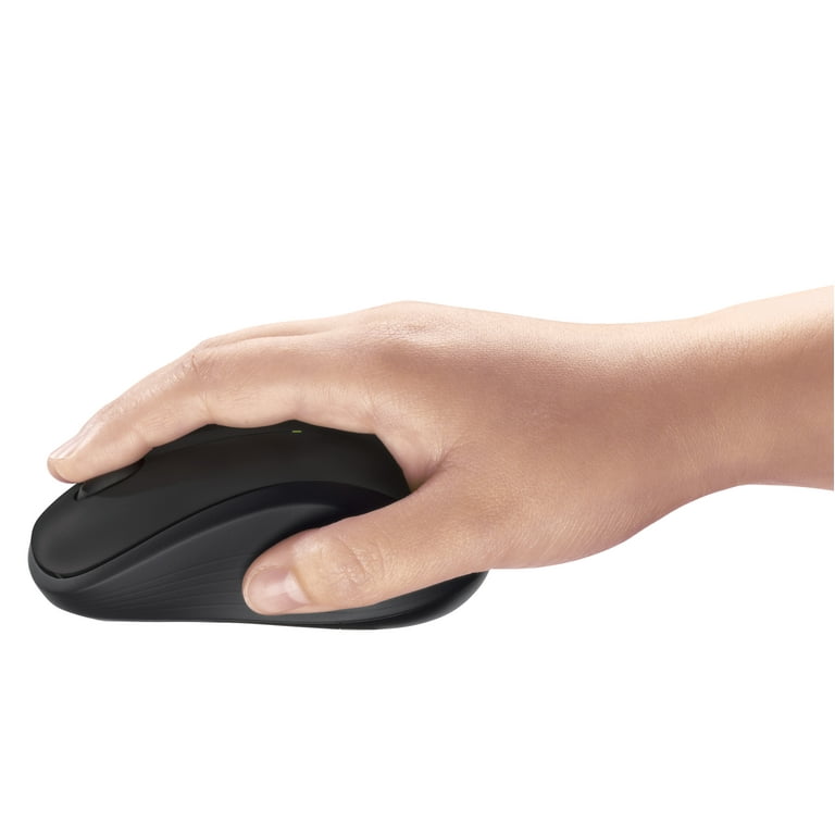 Logitech Full Size Wireless Mouse, Black, Walmart Exclusive