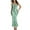#014-Green, variant on Womens Party Dress Sequin Embellished Sleeveless V Neck Midi Evening Gown Cocktail Formal Attire
