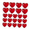 thumbnail image 2 of 23 piezas de bolas rellenables transparentes con forma de corazón, adornos, cajas de regalo con forma de corazón rojo para celebraciones de año Nuevo,, 2 of 10