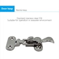 thumbnail image 4 of Riwesomey Cerradura de cierre pulido de acero inoxidable para casillero, abrazadera de cerrojo resistente al desgaste, cierre de pestillo de alta Herramientas y ferretería Riwesomey TO010006-01, 4 of 6