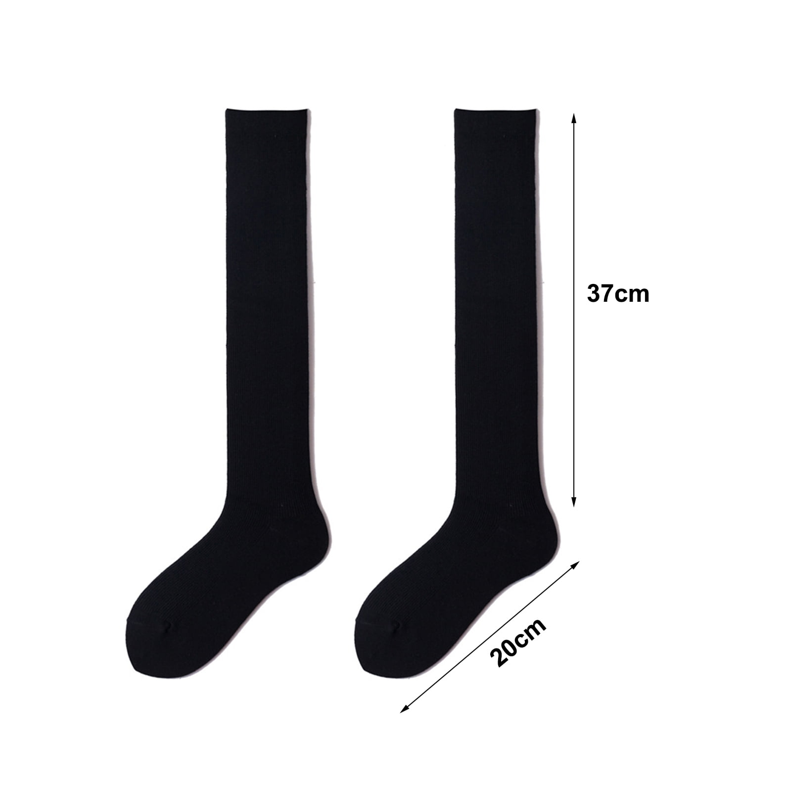 harmtty 1 Pair Leg Socks Adorable Skin-friendly Multi-colored