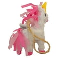 thumbnail image 3 of Bird Toy Unicorn Shape Pinata Fetch-It Pets Foraging Bird Chewing Toy - Medium to Large Sized Birds Decor African Grey Ringneck Conure Quaker Calque Pionus Cockatiel Senegal Parrot (9.5x7.5x2.5 Inch), 3 of 7