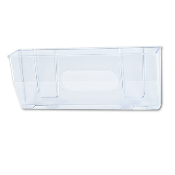 deflecto Oversized Magnetic Wall File Pocket, Legal/Letter, Clear