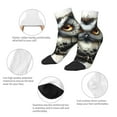 thumbnail image 5 of Naloa Whimsical Owl On Branch Ankle Socks for Women Non Slip Socks No Show Socks Classic Low Cut Casual Socks Casual Socks, 5 of 7