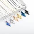 thumbnail image 6 of Arrowhead Cremation Jewelry for Ashes Stainless Steel Urn Pendant Necklace for Men's Memorial Keepsake Ash Jewelry, 6 of 6
