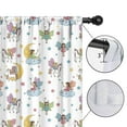 thumbnail image 4 of Blackout Kids Curtains,Colorful Fairy Unicorn Pattern Childrens Insulated Curtains Set Of 2,Bedroom Essentials,Toddler Room Decor 52"x63", 4 of 5