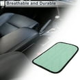 thumbnail image 2 of Unique Bargains Car Center Console Cover 12.20"x7.87"x0.79" Light Blue Black Nappa Leather 1 Pc, 2 of 7
