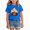 H645-Blue, variant on Toddler Kid Girls Halloween T-Shirt Dancing Skeleton Pumpkin Graphic Tee Shirt Short Sleeve Spooky Season Fall Tops,Orange,2-3 Y