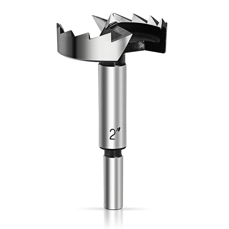 2 Inch Forstner Bit BASYNOL Forstner Drill Bit for Wood by Round Shank