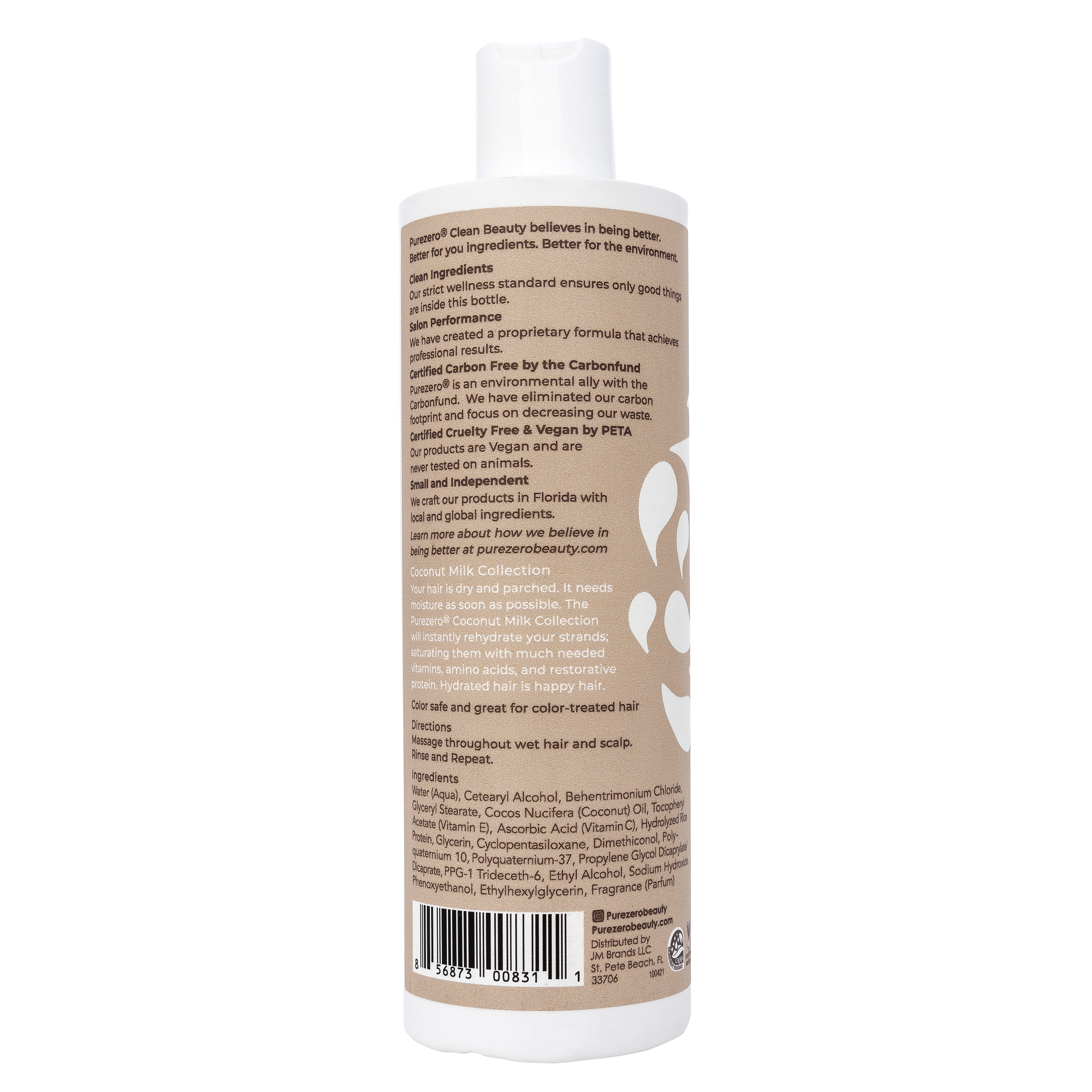 (4 pack) Purezero Coconut Milk Conditioner, 12 oz