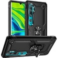 thumbnail image 2 of for Xiaomi Mi Note 10 Lite Armor Shockproof Case for Xiaomi Mi 10T 10 T Pro Military Drop Protective Car Holder Ring Case Cover red armor case Redmi 10, 2 of 6