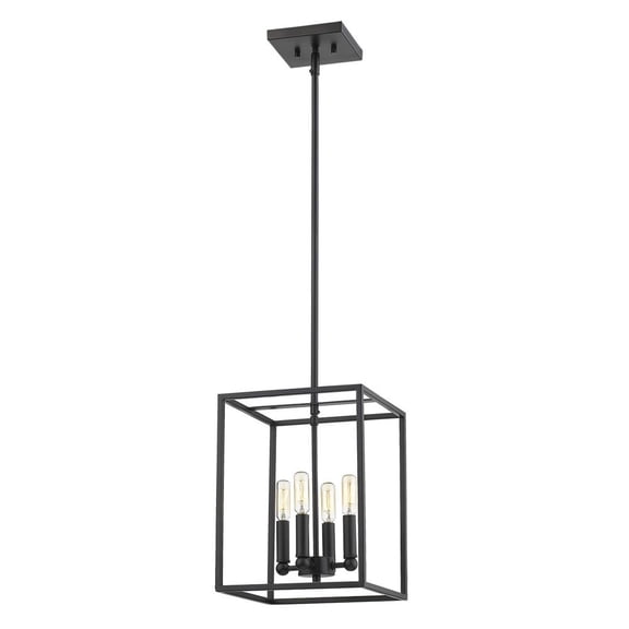 Acclaim Lighting IN21001BK Cobar 4-Light Matte Black Pendant