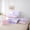 Purple E, variant on Erosebridal Glitter Print Personalized Initial A Girl Twin Bedding Sets 7-Piece,Kids Teens Purple Bow Geometric Stripes Bedding Comforter Set,Pink Reversible