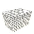 thumbnail image 1 of Jessar - Panier de Rangement en Tissu, 35,5x25x22 cm, Blanc, 1 of 1