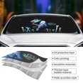 thumbnail image 6 of Undertale Sans Car Windshield Sun Shade Auto Front Window Sunshade Cover Block Uv Rays Sun Visor Protector Car Accessories For Car Truck Suv Small, 6 of 9