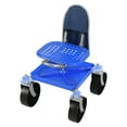 thumbnail image 4 of Lorelo Rolling Gardening Seat, Height Adjustable Garden Work Seat with Wheels, Heavy Duty Garden Tool Cart with Storage Tray for Seniors Yard Patio Work, 330 Lbs Capacity, 4 of 7