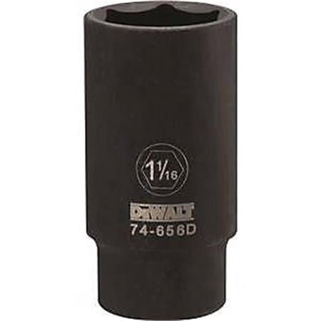 UPC: 0076174746563 | Stanley Tools 7516636 DWMT74656OSP Impact 0.5 Drive Socket  1.062