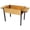 Black+Brown, variant on Raised Garden Bed with Folding Storage Shelf, Elevated Planter Box for Growing Herbs Vegetables Flowers, 52.7x23.6x29.5 Inch Wood Planter for Outdoor Patio Deck Balcony
