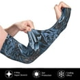 thumbnail image 3 of Camouflage Roses UV Sun Protection Cooling Arm Sleeves with Thumb Holes - Gardening Outdoors Sports Workouts Sunscreen Arm Cover, 3 of 8