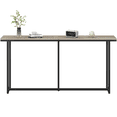 thumbnail image 4 of Renwick 63" L Modern Extended Console Table for Hallway Living Room, Gray, 4 of 9