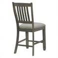 thumbnail image 6 of Lexicon Granby Counter Height Dining Chair in Antique Gray (Set of 2), 6 of 10