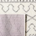 thumbnail image 6 of SAFAVIEH Tulum Kade Distressed Geometric Area Rug, 4'5" x 6'5", Ivory/Grey, 6 of 7