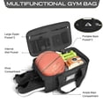 thumbnail image 2 of Bolsa de gimnasio ETRONIK, mochila táctica con compartimento para zapatos, 2 of 6