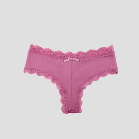 Fulorrnie Underwear for Women Comfort Briefs High Waisted Cute Panty Stretchable Elastic Waist Panties  Hot Pink  S
