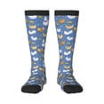 thumbnail image 2 of Lsque Chicken Family Printed Crew Socks Men's Women's LightWeight Thin Casual Calf Socks ,Knee High Socks,Cotton Socks, 2 of 9