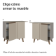 thumbnail image 4 of Mueble De Cocina Esquinero Madesa Nice 1 Puerta Y Pies CC 01, 4 of 5