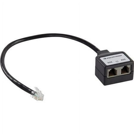 UPC: 0050234939232 | StarSense to CG5 Adapter Cable for CG-5 Mount  1x 6-Pin Aux Input/2x 6-Pin Aux Outputs